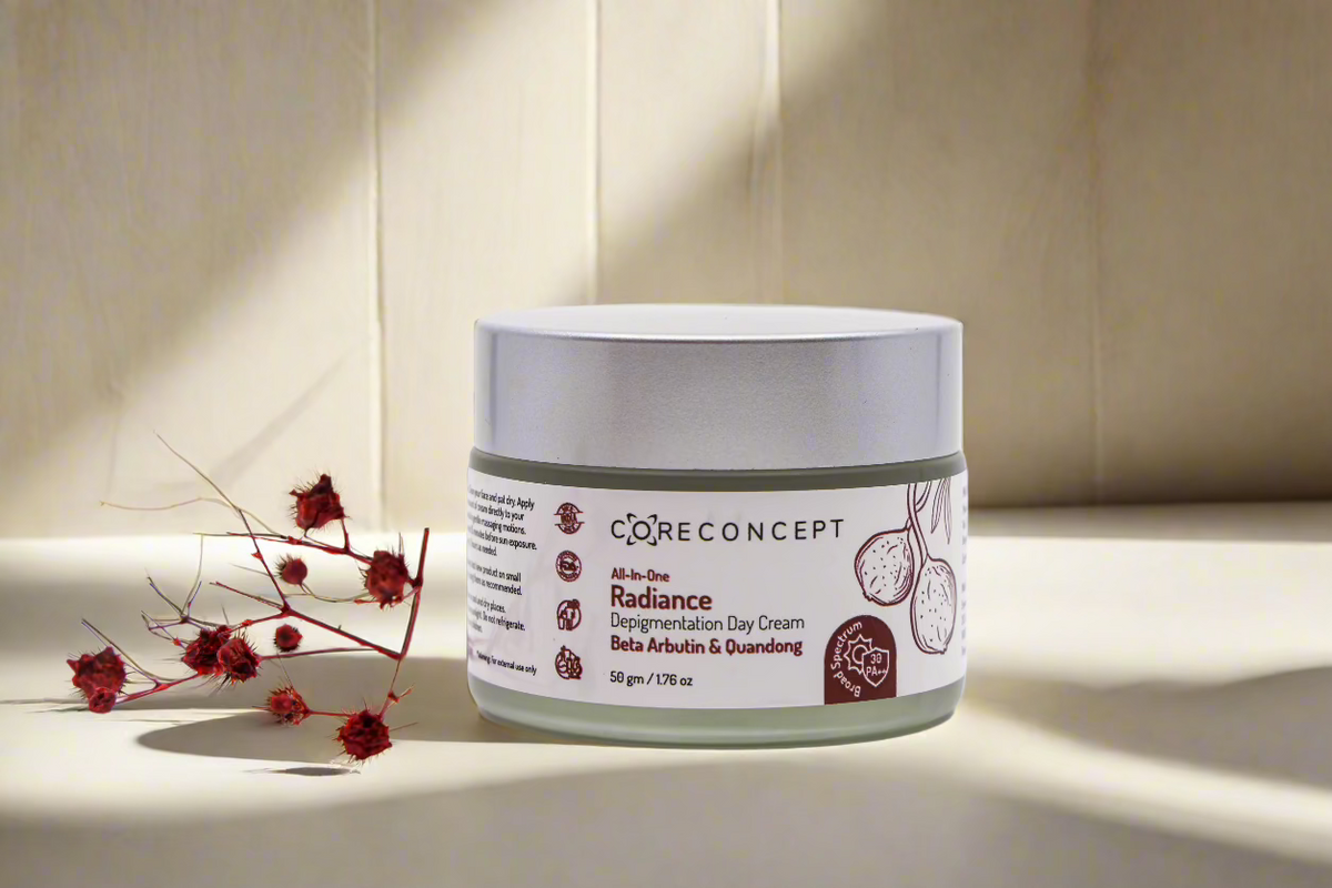 Radiance Depigmentation Day Cream– Core Concept